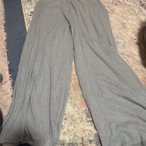 Zenana Outfitters Gray Flare Pants